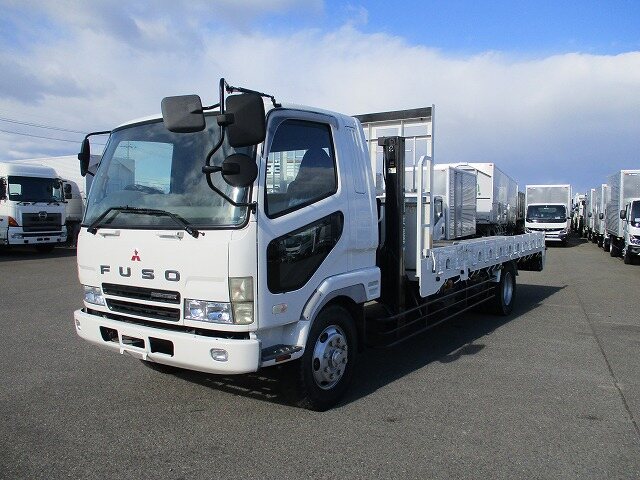 三菱 ファイター 中型/増トン 車両重機運搬 セルフローダー KL-FK61HKZ