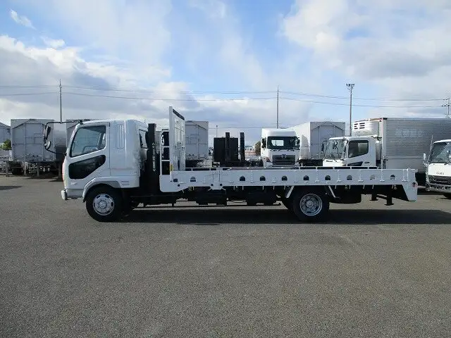 三菱 ファイター 中型/増トン 車両重機運搬 ウインチ ベッドの中古トラック画像3