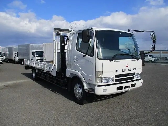 三菱 ファイター 中型/増トン 車両重機運搬 ウインチ ベッドの中古トラック画像7