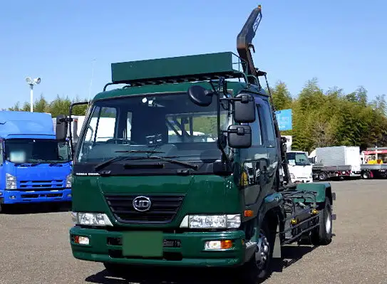 日産UD コンドル 中型/増トン アームロール ツインホイスト ベッドの中古トラック画像1