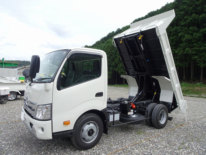 日野 デュトロ 小型 ダンプ ワイドセミ 2KG-XZU700X
