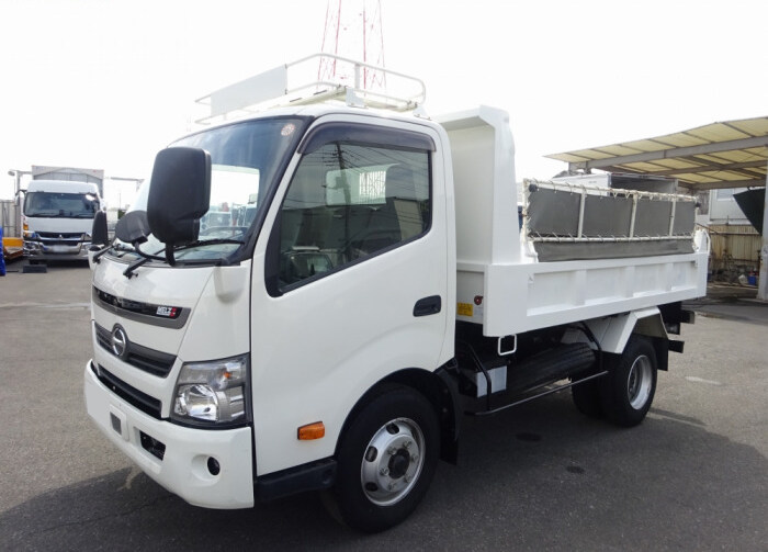 日野 デュトロ 小型 ダンプ ワイドセミ 2KG-XZU700X