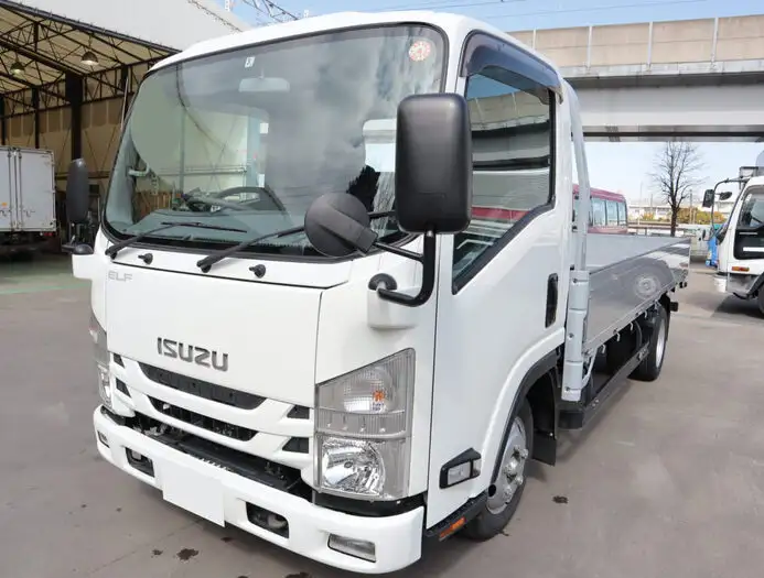 いすゞ エルフ 小型 平ボディ アルミブロック TRG-NLR85ARの中古トラック画像1