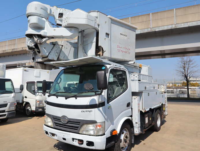 日野 デュトロ 小型 高所・建柱車 高所作業車 BDG-XZU354E