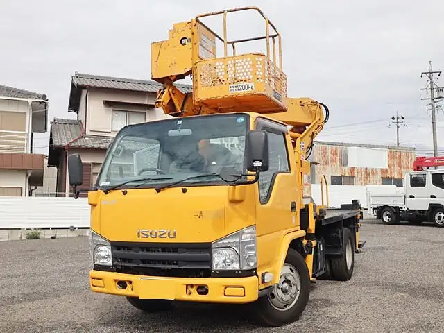 いすゞ エルフ 小型 高所・建柱車 高所作業車 TKG-NKR85Nの中古トラック画像1