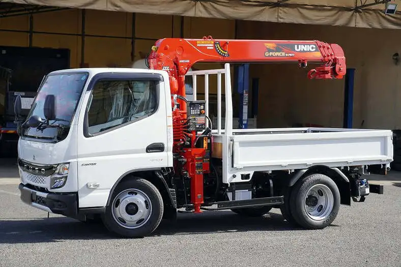 三菱 キャンター 小型 クレーン付 4段 ラジコンの中古トラック画像1