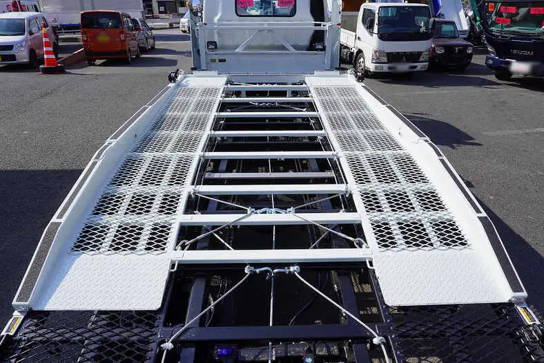 三菱 キャンター 小型 車両重機運搬 ラジコン ウインチの中古トラック画像4