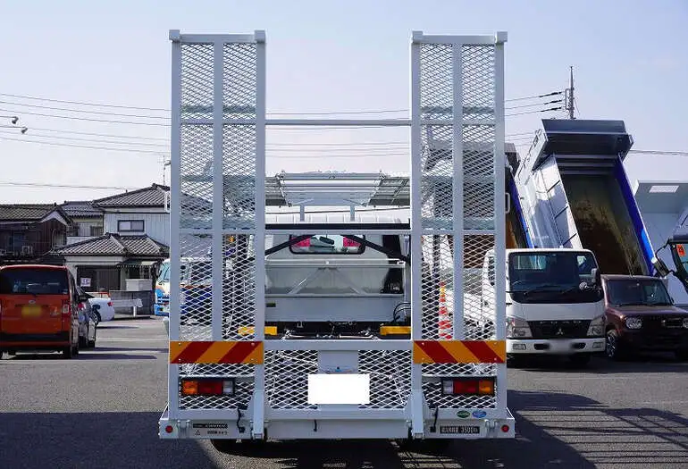 三菱 キャンター 小型 車両重機運搬 ラジコン ウインチの中古トラック画像3