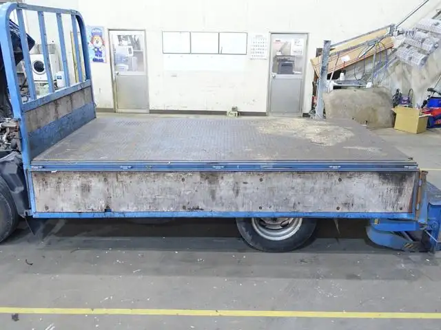 トヨタ トヨエース 小型 平ボディ パワーゲート 床鉄板の中古トラック画像7