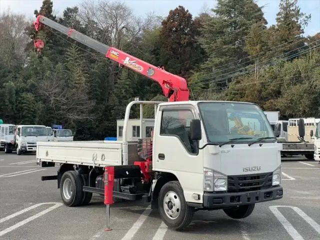 いすゞ エルフ 小型 クレーン付 3段 ラジコンの中古トラック画像3