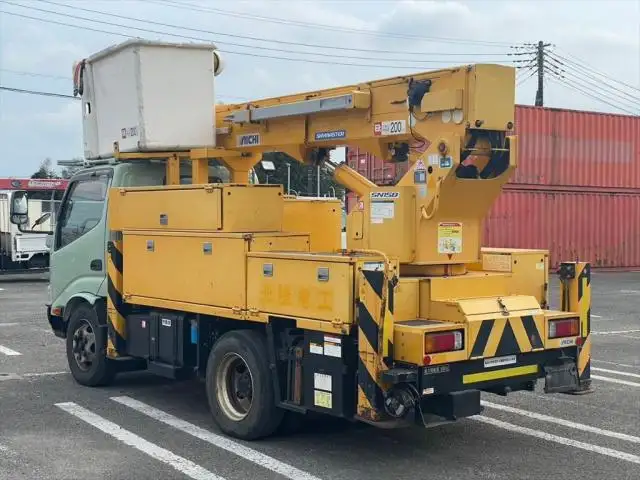 日野 デュトロ 小型 高所・建柱車 高所作業車 電工仕様の中古トラック画像2