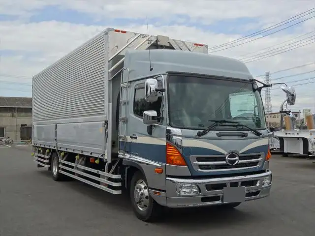 日野 レンジャー 中型/増トン ウイング エアサス ベッドの中古トラック画像2