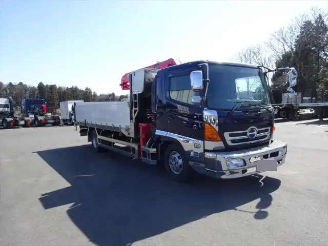 日野 レンジャー 中型/増トン クレーン付 ワイド BDG-FD8JLWA の