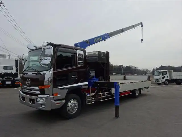 日産UD コンドル 中型/増トン クレーン付 エアサス 4段の中古トラック画像1