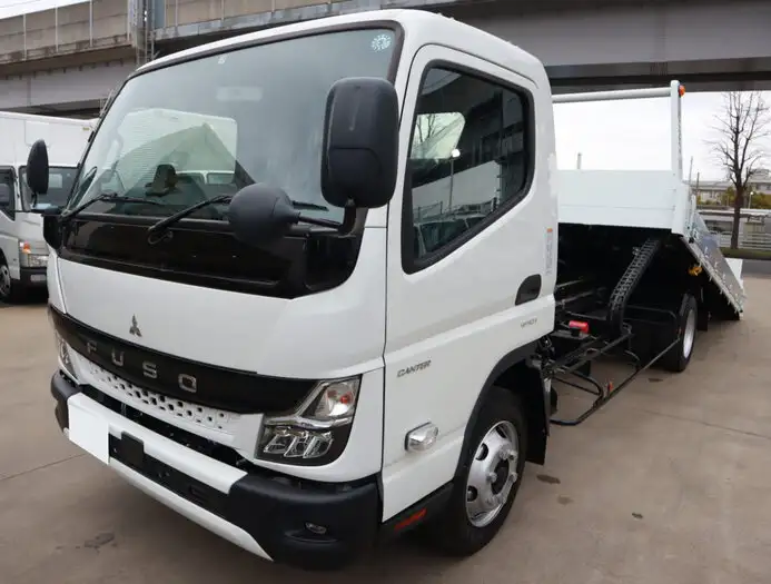 三菱 キャンター 小型 車両重機運搬 ラジコン ウインチの中古トラック画像1