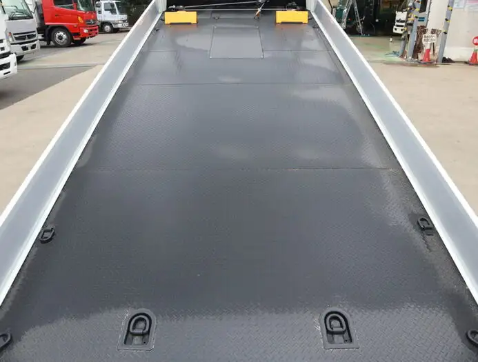 三菱 キャンター 小型 車両重機運搬 ラジコン ウインチの中古トラック画像7