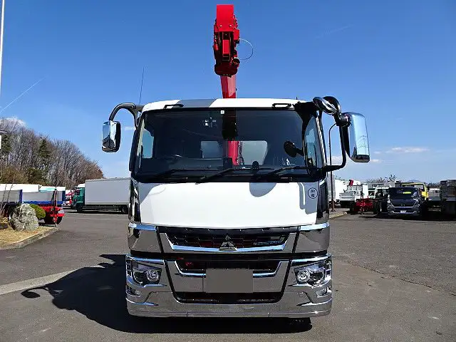 三菱 スーパーグレート 大型 車両重機運搬 ウインチ ベッドの中古トラック画像4