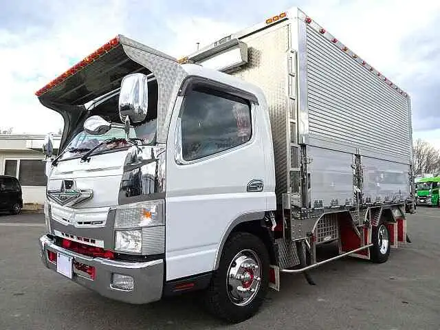 三菱 キャンター 小型 冷凍冷蔵 冷凍ウイング 低温の中古トラック画像1