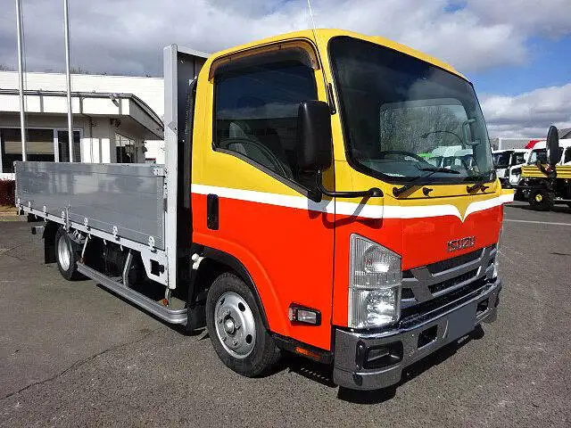 いすゞ エルフ 小型 平ボディ アルミブロック TRG-NNR85ANの中古トラック画像3