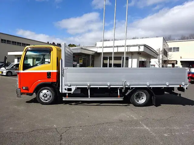 いすゞ エルフ 小型 平ボディ アルミブロック TRG-NNR85ANの中古トラック画像4