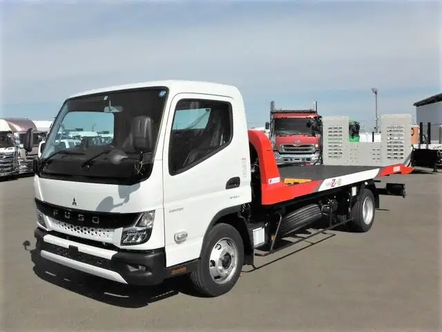 三菱 キャンター 小型 車両重機運搬 ラジコン ウインチの中古トラック画像1