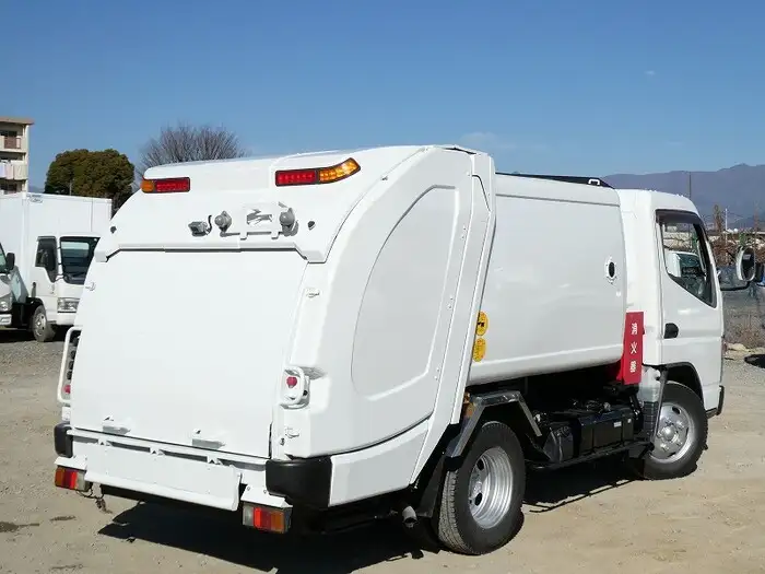 三菱 キャンター 小型 パッカー車 巻き込み式 回転ダンプ式の中古トラック画像3