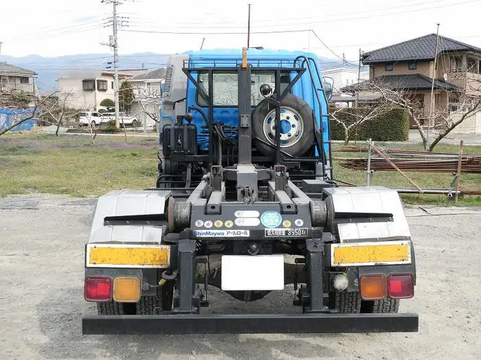 三菱 ファイター 中型/増トン アームロール コンテナ付き ツインホイストの中古トラック画像5