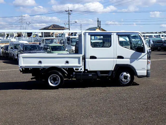 三菱 キャンター 小型 平ボディ Wキャブ TPG-FBA20の中古トラック画像2