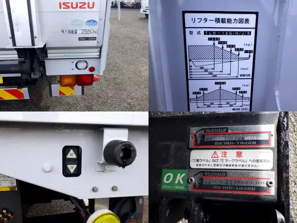 いすゞ フォワード 中型/増トン ウイング パワーゲート エアサスの中古トラック画像7
