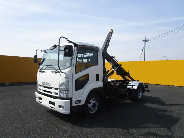 いすゞ フォワード 中型/増トン アームロール ツインホイスト TKG-FRR90S2の中古トラック画像1