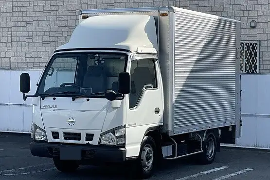 日産 アトラス 小型 アルミバン パワーゲート PB-AKR81ANの中古トラック画像1