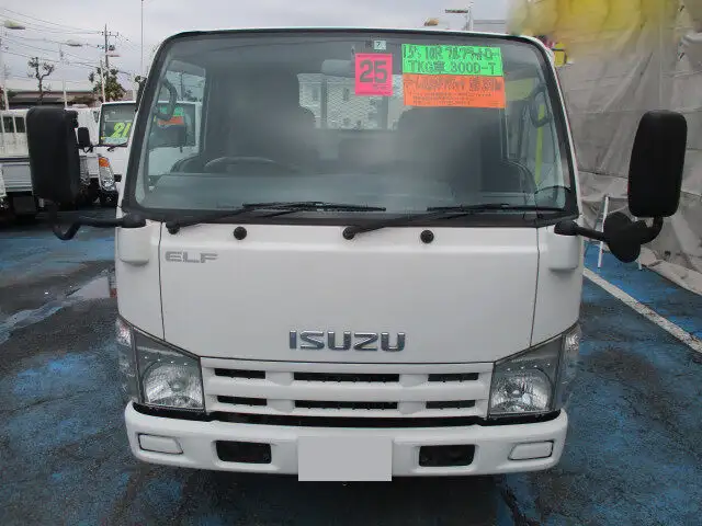 いすゞ エルフ 小型 平ボディ 床鉄板 TKG-NHR85Aの中古トラック画像2
