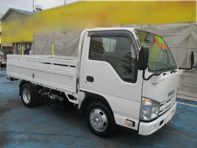 いすゞ エルフ 小型 平ボディ 床鉄板 TKG-NHR85Aの中古トラック画像3