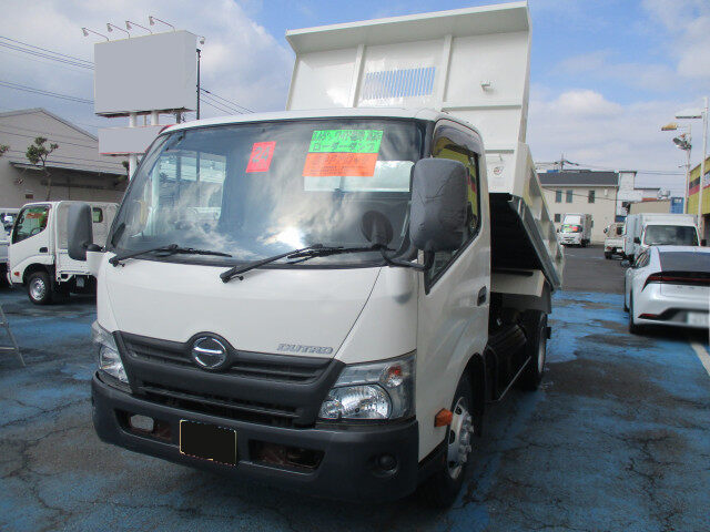 日野 デュトロ 小型 ダンプ ワイドセミ TKG-XZU700X