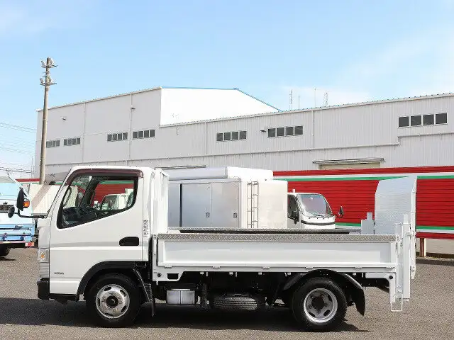 三菱 キャンター 小型 平ボディ パワーゲート 床鉄板の中古トラック画像5