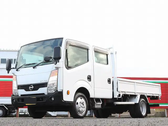 日産 アトラス 小型 平ボディ Wキャブ SKG-TZ3F4の中古トラック画像1
