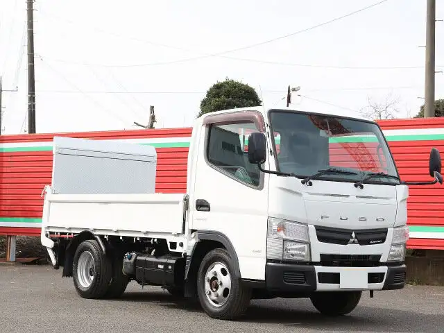 三菱 キャンター 小型 平ボディ パワーゲート TKG-FBA20の中古トラック画像2
