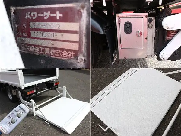 三菱 キャンター 小型 平ボディ パワーゲート TKG-FBA20の中古トラック画像5