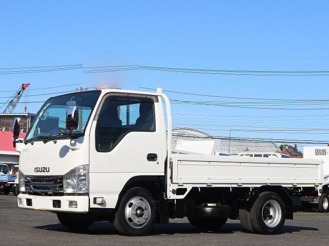 いすゞ エルフ 小型 平ボディ 10尺 TKG-NHR85A