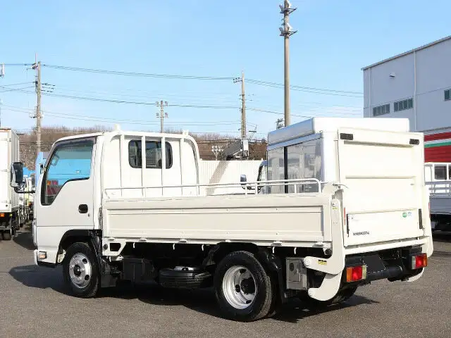 いすゞ エルフ 小型 平ボディ パワーゲート 床鉄板の中古トラック画像3