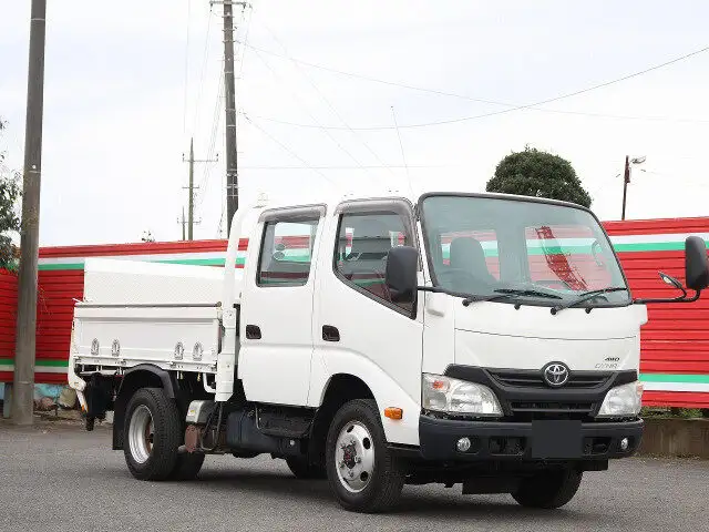 トヨタ ダイナ 小型 平ボディ Wキャブ パワーゲートの中古トラック画像2