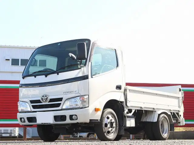トヨタ トヨエース 小型 平ボディ パワーゲート 床鉄板の中古トラック画像1