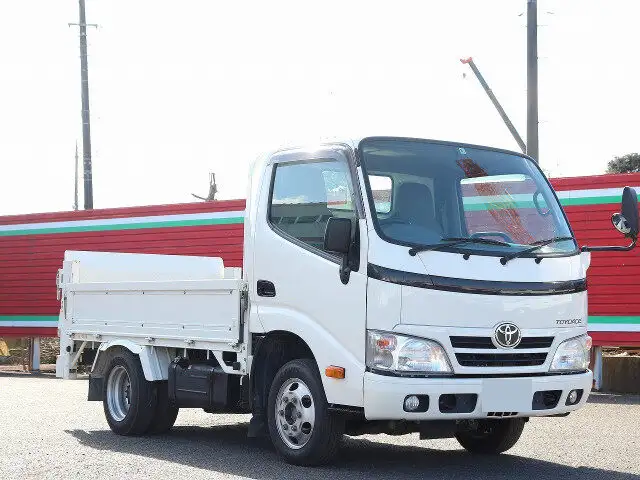 トヨタ トヨエース 小型 平ボディ パワーゲート 床鉄板の中古トラック画像2
