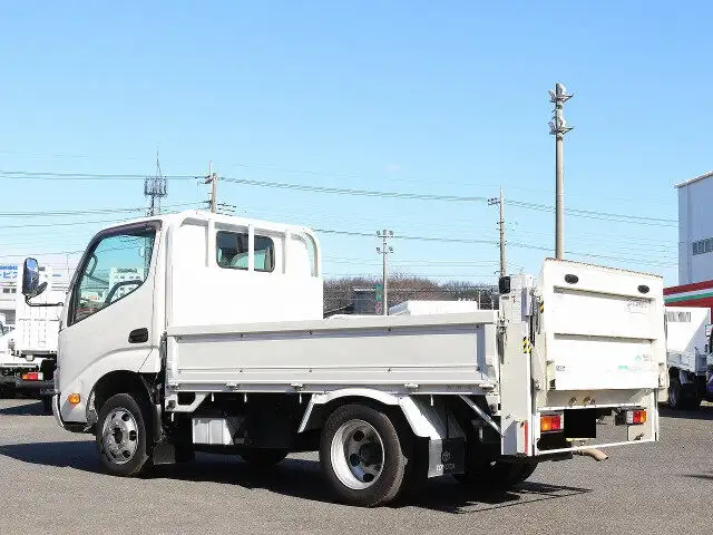 トヨタ トヨエース 小型 平ボディ パワーゲート 床鉄板の中古トラック画像3