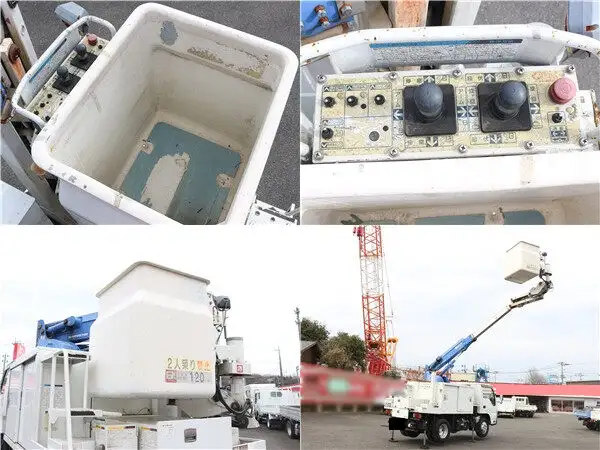 いすゞ エルフ 小型 高所・建柱車 高所作業車 電工仕様の中古トラック画像8