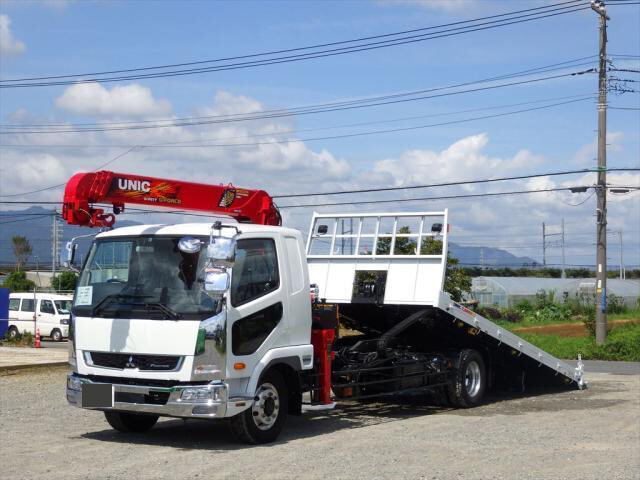 三菱 キャンター 小型 アームロール コンテナ付き シングルホイスト の中古トラック【車両No.135477】
