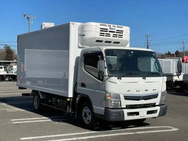三菱 キャンター 小型 冷凍冷蔵 低温 床ステンの中古トラック画像2