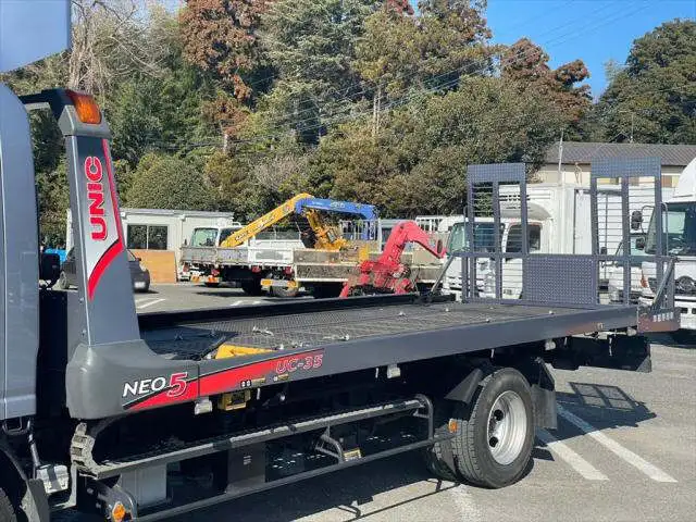 いすゞ エルフ 小型 車両重機運搬 ラジコン フックインの中古トラック画像3