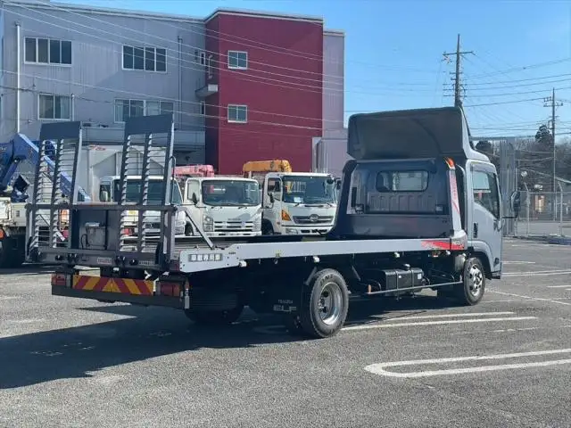 いすゞ エルフ 小型 車両重機運搬 ラジコン フックインの中古トラック画像5
