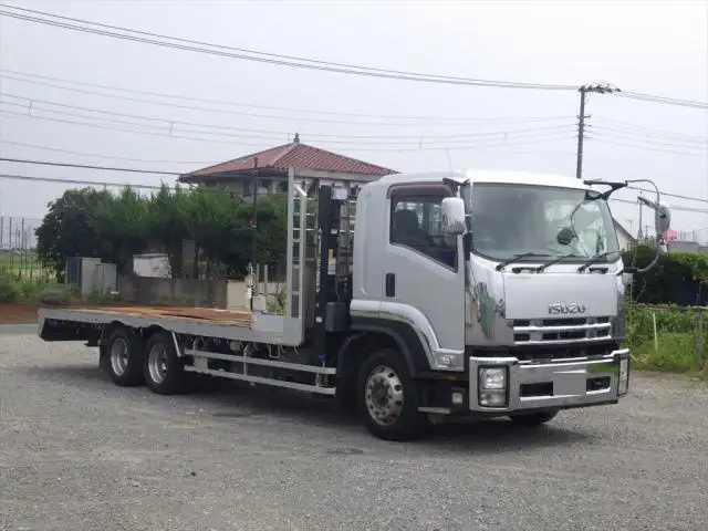 いすゞ フォワード 中型/増トン 車両重機運搬 ラジコン ウインチの中古トラック画像2